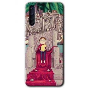 Oppo A91 Morty Baskılı Uyumlu Silikon Kılıf