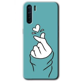 Oppo A91 Mutluluk Baskılı Uyumlu Silikon Kılıf
