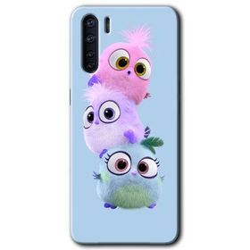 Oppo A91 Puffy Baskılı Uyumlu Silikon Kılıf