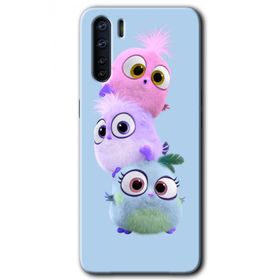 Oppo A91 Puffy Baskılı Uyumlu Silikon Kılıf