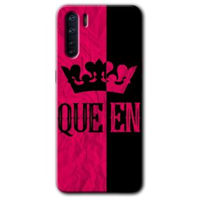 Oppo A91 Queen Baskılı Uyumlu Silikon Kılıf