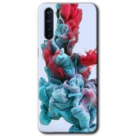 Oppo A91 Renkli Karışım Baskılı Uyumlu Silikon Kılıf