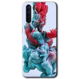 Oppo A91 Renkli Karışım Baskılı Uyumlu Silikon Kılıf