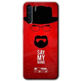 Oppo A91 Say My Name Baskılı Uyumlu Silikon Kılıf