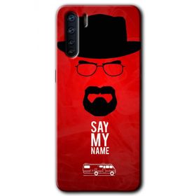 Oppo A91 Say My Name Baskılı Uyumlu Silikon Kılıf