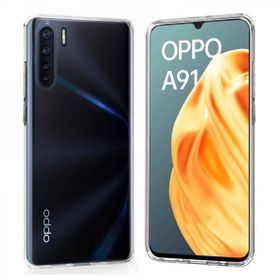 Oppo A91 Şeffaf Ultra İnce Silikon Kılıf
