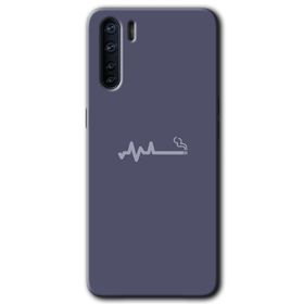 Oppo A91 Sigara Zararlıdır Baskılı Uyumlu Silikon Kılıf