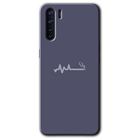 Oppo A91 Sigara Zararlıdır Baskılı Uyumlu Silikon Kılıf