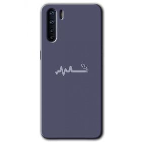 Oppo A91 Sigara Zararlıdır Baskılı Uyumlu Silikon Kılıf