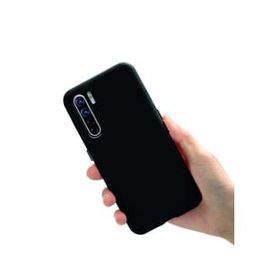Oppo A91 Siyah Uyumlu Silikon Kılıf