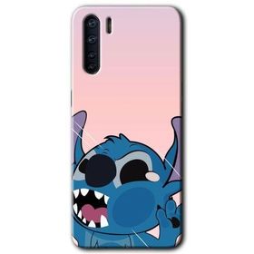 Oppo A91 Stitch Baskılı Uyumlu Silikon Kılıf
