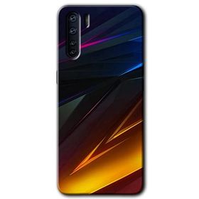 Oppo A91 Stranger Lines Baskılı Uyumlu Silikon Kılıf