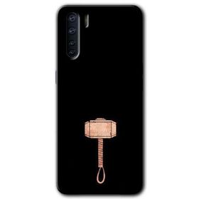 Oppo A91 Thor Çekiç Baskılı Uyumlu Silikon Kılıf