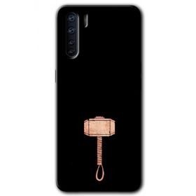 Oppo A91 Thor Çekiç Baskılı Uyumlu Silikon Kılıf