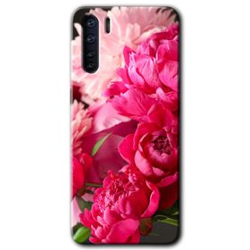 Oppo A91 Uyumlu Portakal Çiçeği Baskılı Silikon Kılıf