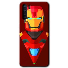 Oppo A91 Yarım Mermer Baskılı Uyumlu Silikon Kılıf