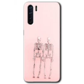 Oppo A91 Yaşayan Çift Baskılı Uyumlu Silikon Kılıf