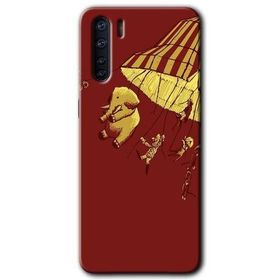Oppo A91 Zoo Baskılı Uyumlu Silikon Kılıf