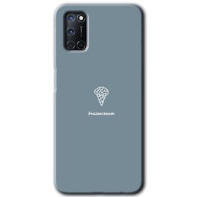 Oppo A92 Beyin Gıdası Baskılı Uyumlu Silikon Kılıf
