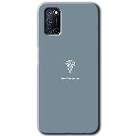 Oppo A92 Beyin Gıdası Baskılı Uyumlu Silikon Kılıf