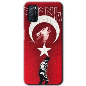 Oppo A92 Bezdum Da Baskılı Uyumlu Silikon Kılıf