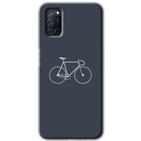 Oppo A92 Bike Baskılı Uyumlu Silikon Kılıf
