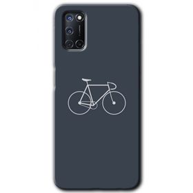 Oppo A92 Bike Baskılı Uyumlu Silikon Kılıf