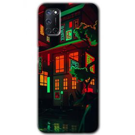 Oppo A92 China Street Baskılı Uyumlu Silikon Kılıf