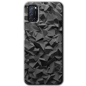 Oppo A92 Dark Broke Baskılı Uyumlu Silikon Kılıf