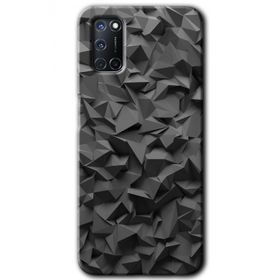 Oppo A92 Dark Broke Baskılı Uyumlu Silikon Kılıf