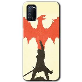 Oppo A92 Dragon Hunter 1 Baskılı Uyumlu Silikon Kılıf