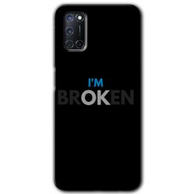 Oppo A92 Graffiti Çizgi Film Baskılı Uyumlu Silikon Kılıf