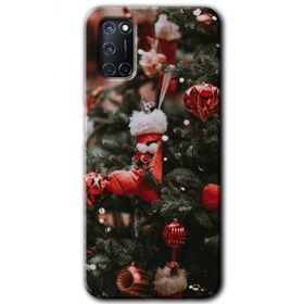 Oppo A92 Happy New Year Baskılı Uyumlu Silikon Kılıf