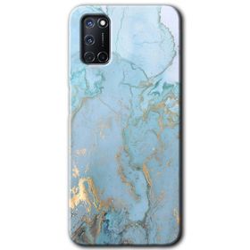 Oppo A92 Kara Kedi Baskılı Uyumlu Silikon Kılıf