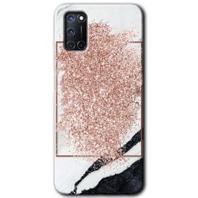 Oppo A92 Kara Kedi Baskılı Uyumlu Silikon Kılıf