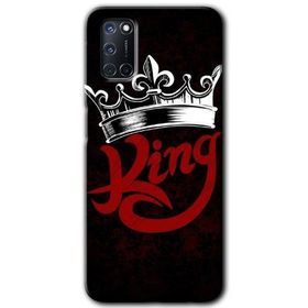 Oppo A92 King Baskılı Uyumlu Silikon Kılıf