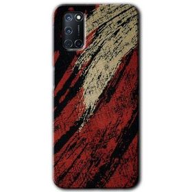Oppo A92 Kumaş Deseni 6 Baskılı Uyumlu Silikon Kılıf