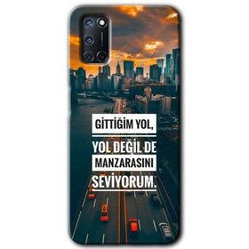 Oppo A92 Manzara Seviyorum Baskılı Uyumlu Silikon Kılıf