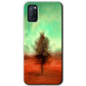 Oppo A92 Outlines Paint Baskılı Uyumlu Silikon Kılıf