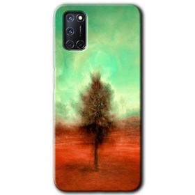 Oppo A92 Outlines Paint Baskılı Uyumlu Silikon Kılıf