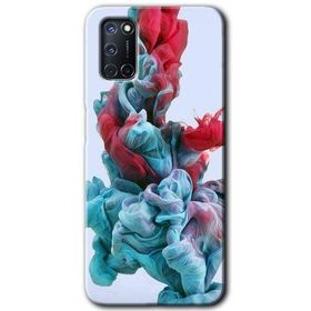Oppo A92 Renkli Karışım Baskılı Uyumlu Silikon Kılıf