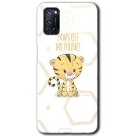 Oppo A92 Sevimli Kedi 1 Baskılı Uyumlu Silikon Kılıf