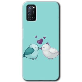 Oppo A92 Sonbahar Yalnızlığı Baskılı Uyumlu Silikon Kılıf