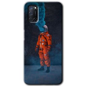 Oppo A92 Sonbahar Yalnızlığı Baskılı Uyumlu Silikon Kılıf