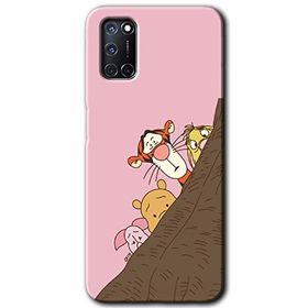Oppo A92 Winnie the Pooh Baskılı Uyumlu Silikon Kılıf