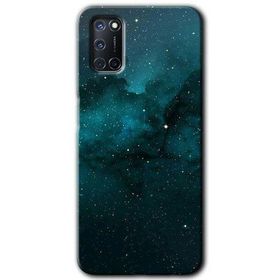Oppo A92 Yıldızlararası Baskılı Uyumlu Silikon Kılıf