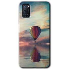 Oppo A92 Zeplin Baskılı Uyumlu Silikon Kılıf