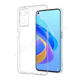 Oppo A96 4G İnce Şeffaf Silikon Kılıf