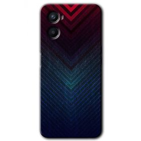 Oppo A96 Abstract 4 Baskılı Uyumlu Silikon Kılıf