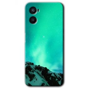 Oppo A96 Aurora Baskılı Uyumlu Silikon Kılıf